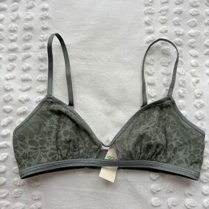 Aerie Floral Lace Bralette • NWT • Size Small